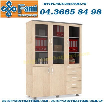 Tủ tài liệu gỗ SM8450H