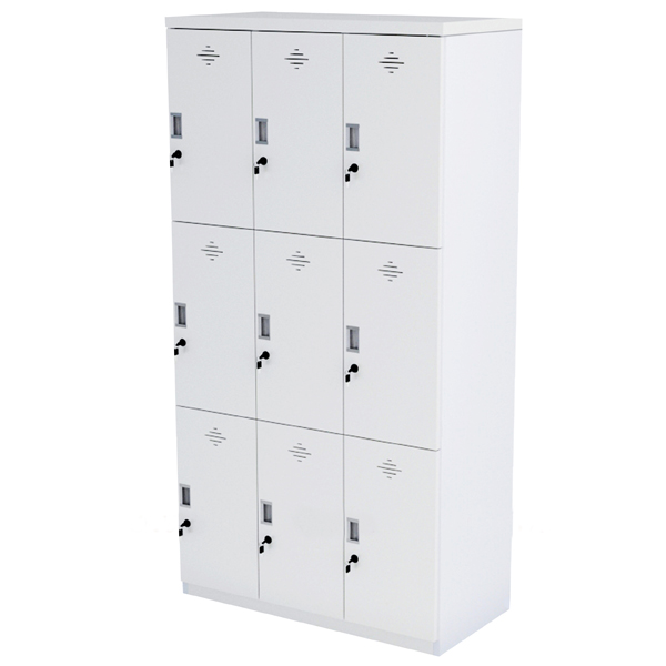 Tủ locker sắt LS09 Fami | Tủ sắt văn phòng Fami